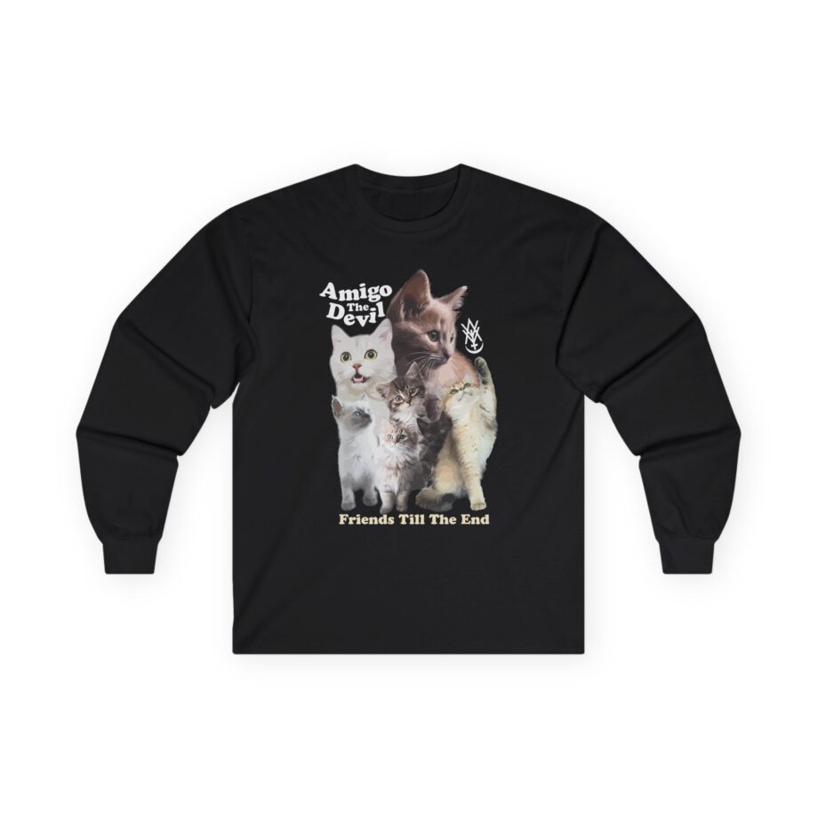 Amigo the Devil  Too Many Puppies Unisex Ultra Cotton Long Sleeve Tee