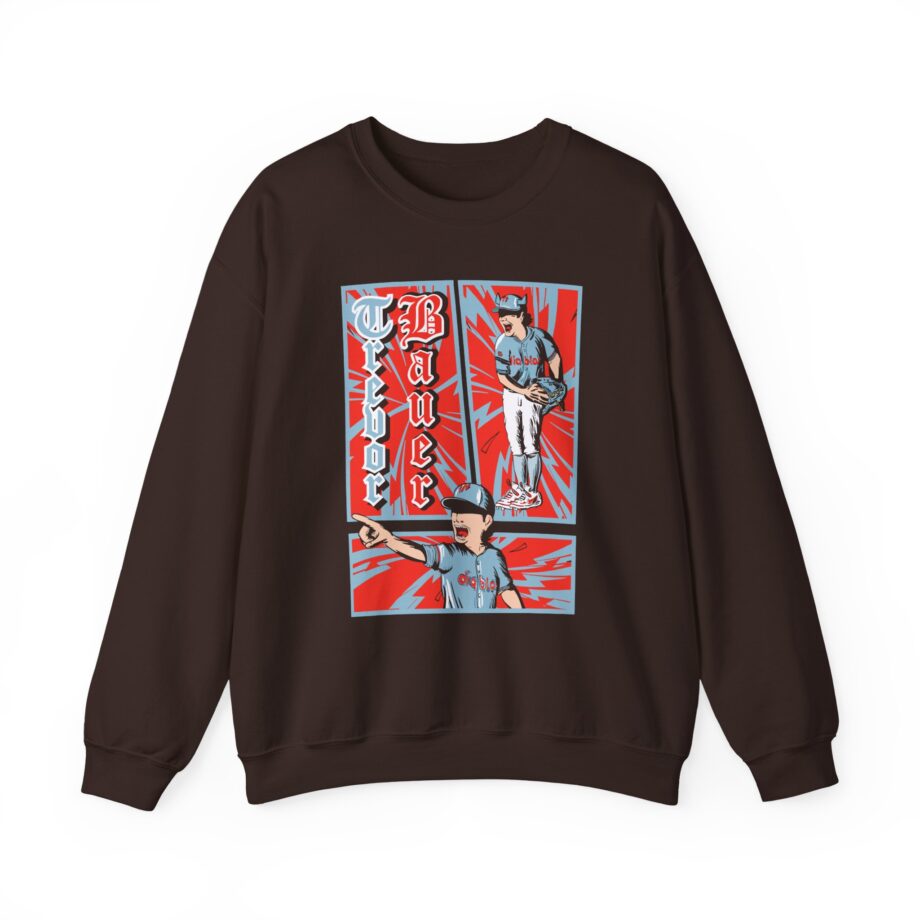 Trevor Bauer Diablo's Comic Strip Three-panel Fleece Hoodie