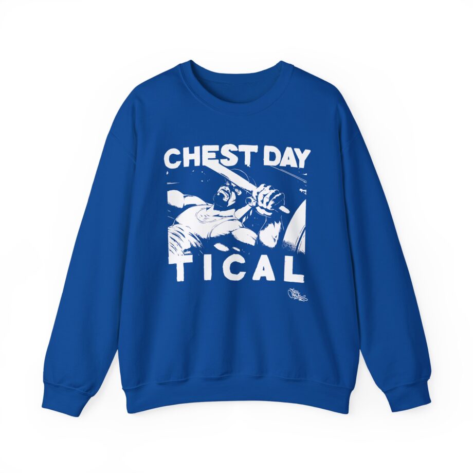 Method Man Chest Day Unisex Heavy Blend Crewneck Sweatshirt