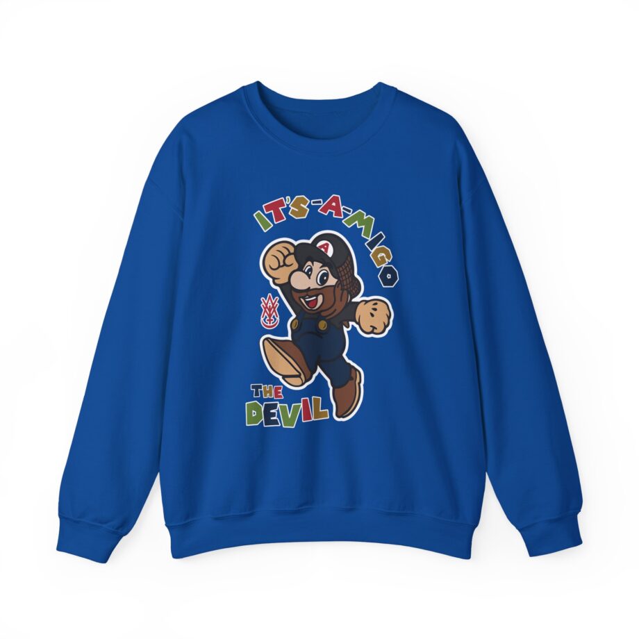 Its-a-migo the Devil Unisex Heavy Blend Crewneck Sweatshirt