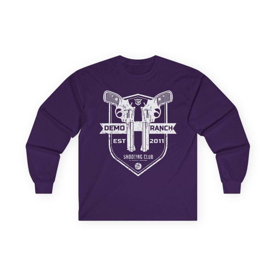 Demo Ranch Shooting Club Pocket Unisex Ultra Cotton Long Sleeve Tee