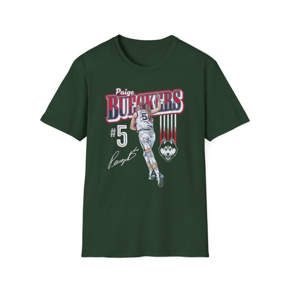 Paige Bueckers Paige Bueckers Comic Unisex Softstyle T-shirt