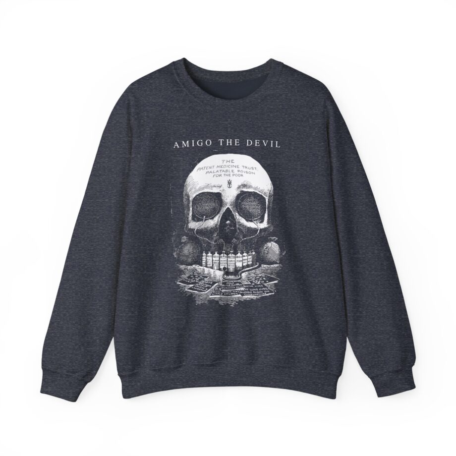 Amigo the Devil Death Lab Unisex Heavy Blend Crewneck Sweatshirt