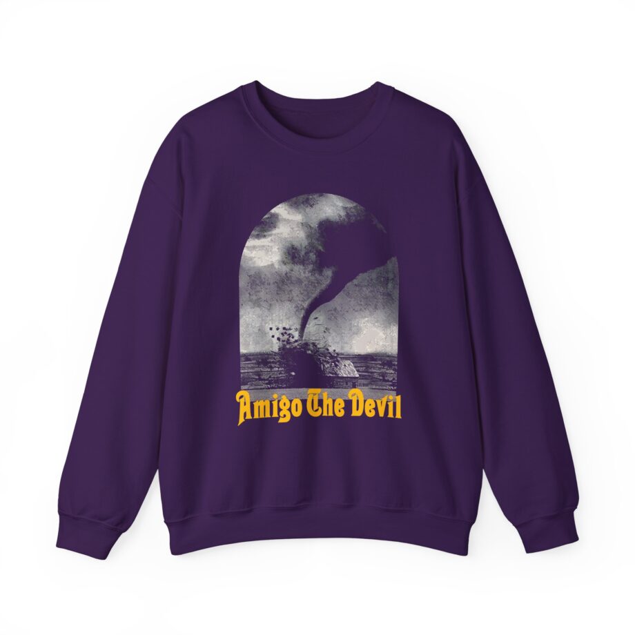 Amigo the Devil Tiger Unisex Heavy Blend Crewneck Sweatshirt