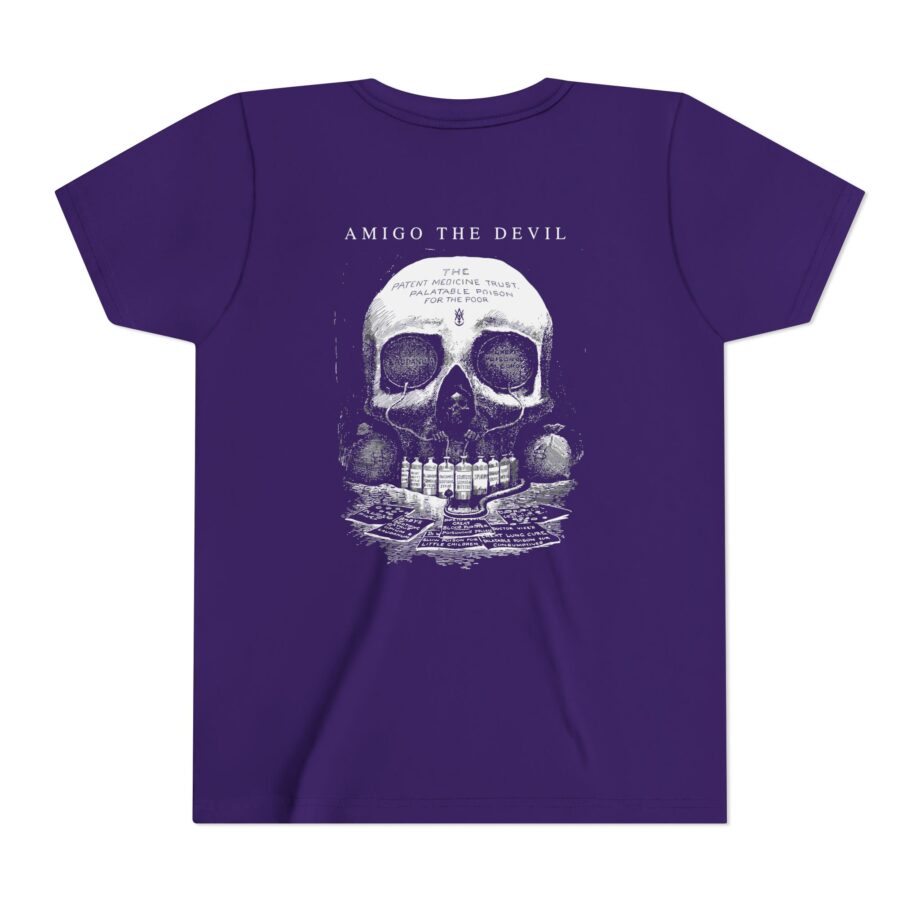 Amigo the Devil Death's Laboratory Youth Short Sleeve Tee
