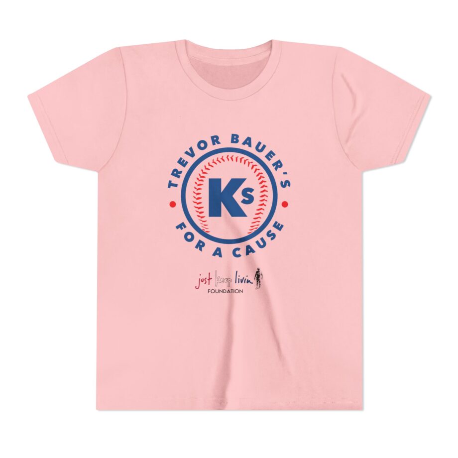 Trevor Bauer’s Ks for a Cause Youth Short Sleeve Tee