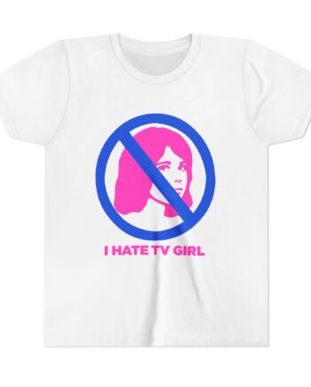 I Hate Tv Girl Youth Short Sleeve Tee