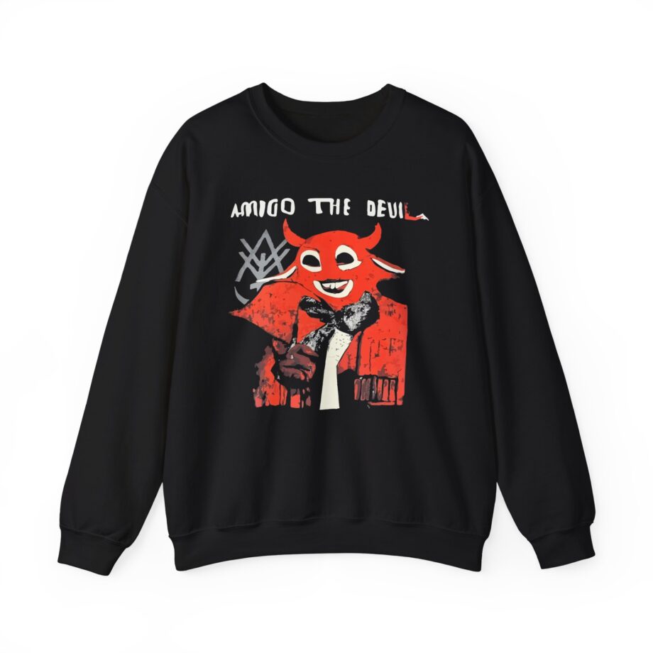 Amigo the Devil Seal the Deal Unisex Heavy Blend Crewneck Sweatshirt