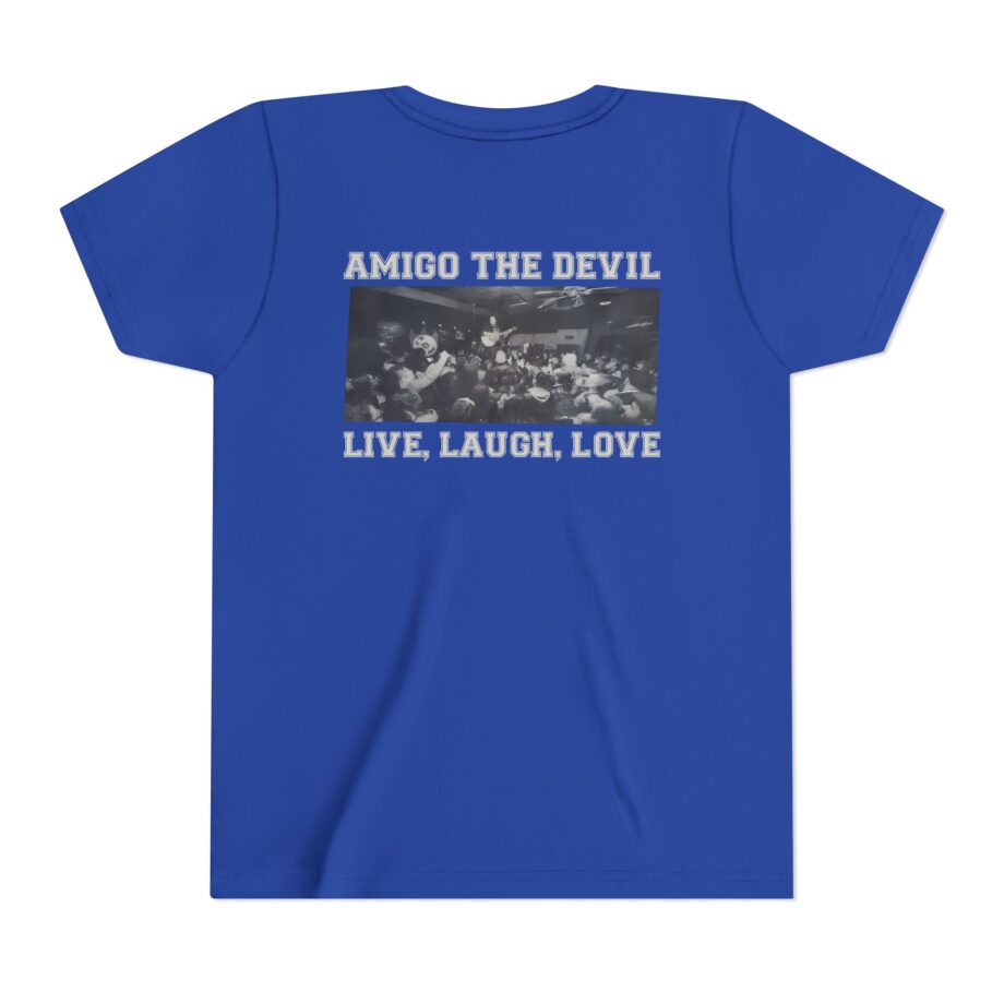 Amigo the Devil Live, Laugh, Love Youth Short Sleeve Tee