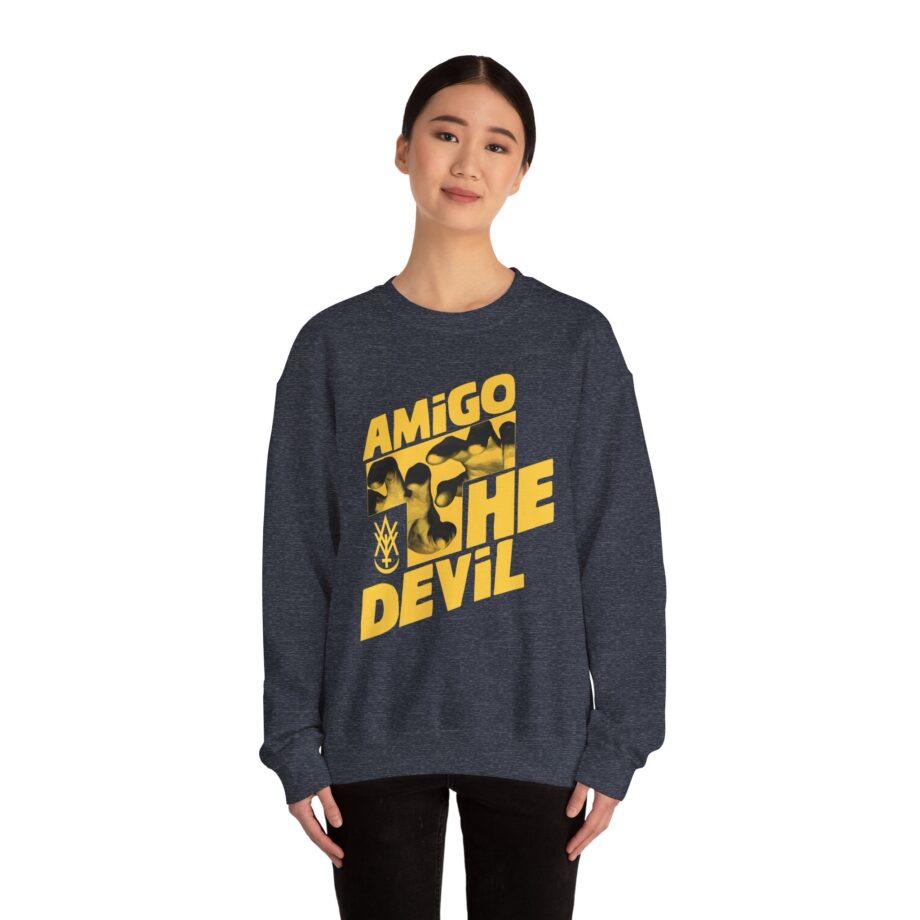 Heres Amigo Unisex Heavy Blend Crewneck Sweatshirt