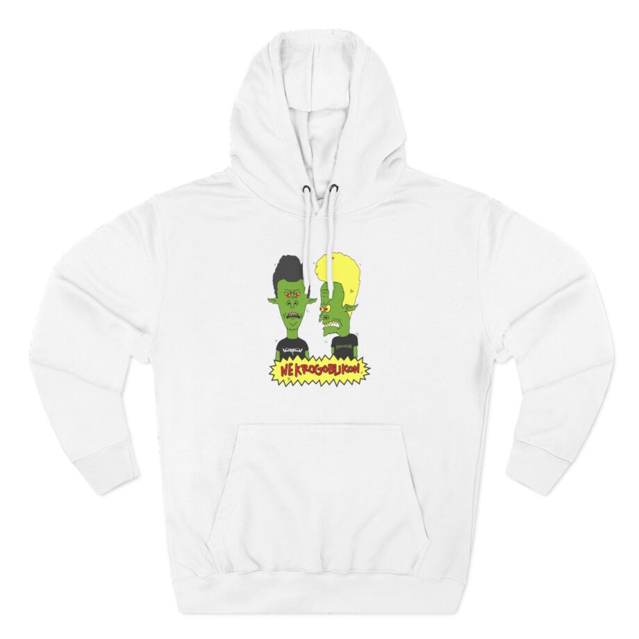 Nekrogoblikon Three-Panel Fleece Hoodie