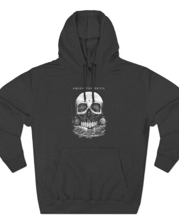 Amigo the Devil Death Lab Three-Panel Fleece Hoodie