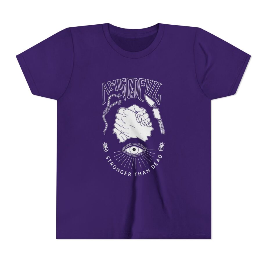 Amigo the Devil Stronger Youth Short Sleeve Tee