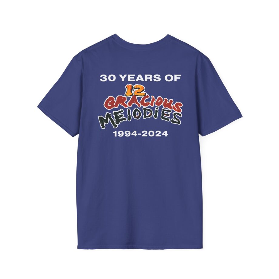 Stone Temple Pilots 12 Gracious Melodies 30th Anniversary Unisex Softstyle T-Shirt