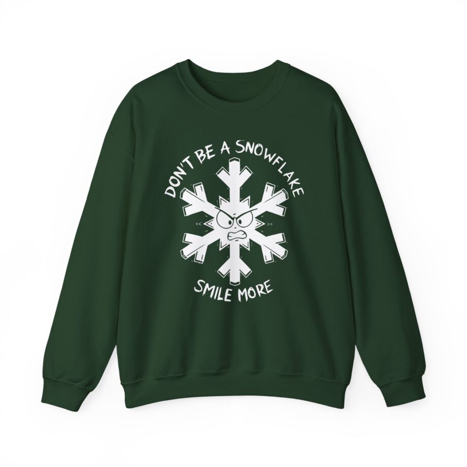 Roman Atwood Snowflake Unisex Heavy Blend Crewneck Sweatshirt