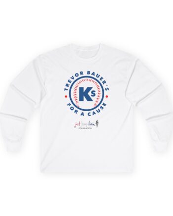 Trevor Bauer’s Ks for a Cause Unisex Ultra Cotton Long Sleeve Tee