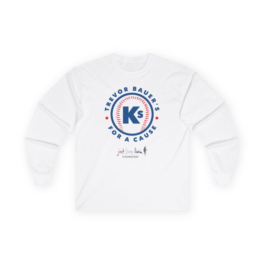 Trevor Bauer’s Ks for a Cause Unisex Ultra Cotton Long Sleeve Tee