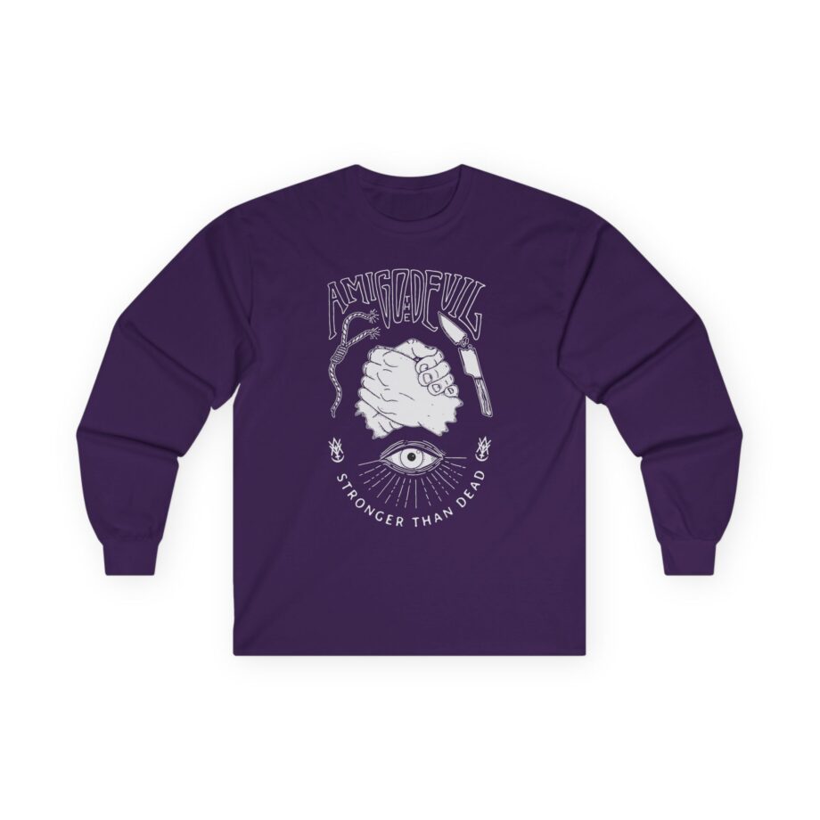 Amigo the Devil Stronger Unisex Ultra Cotton Long Sleeve Tee