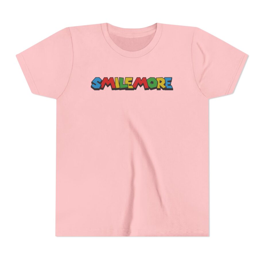 Roman Atwood Colorful Smile More Youth Short Sleeve Tee
