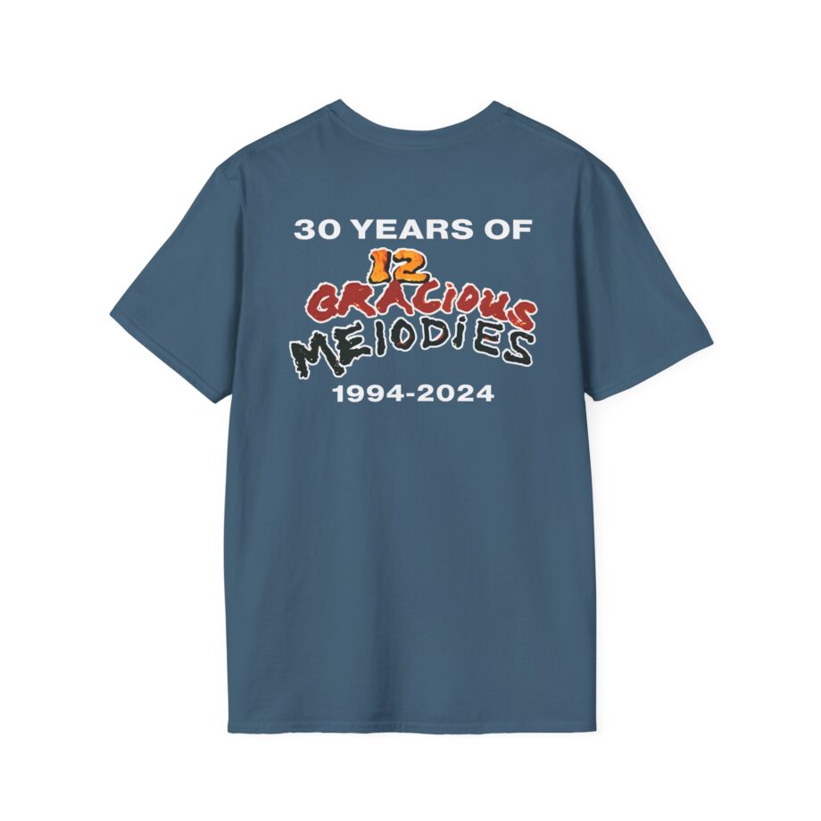 Stone Temple Pilots 12 Gracious Melodies 30th Anniversary Unisex Softstyle T-Shirt