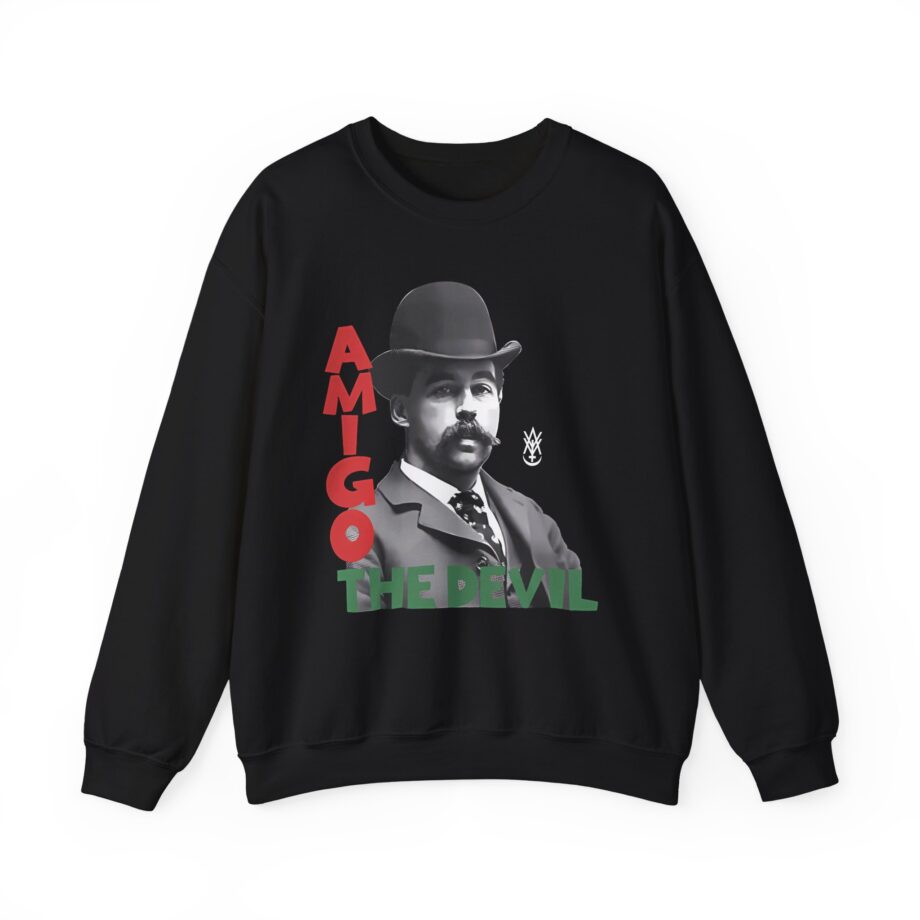 Amigo the Devil Elvis Holmes Calling Unisex Heavy Blend Crewneck Sweatshirt