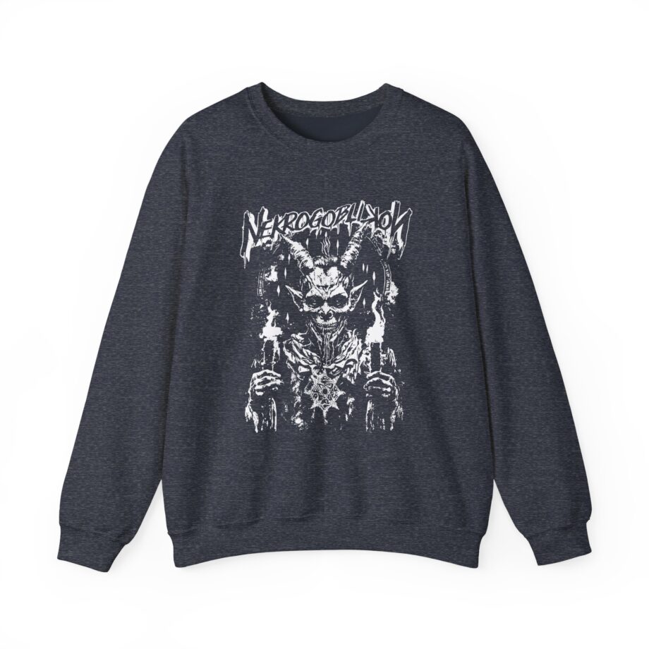 Nekrogoblikon Goblin Mode Sacrifice Unisex Heavy Blend Crewneck Sweatshirt