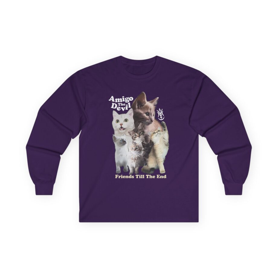 Amigo the Devil  Too Many Puppies Unisex Ultra Cotton Long Sleeve Tee