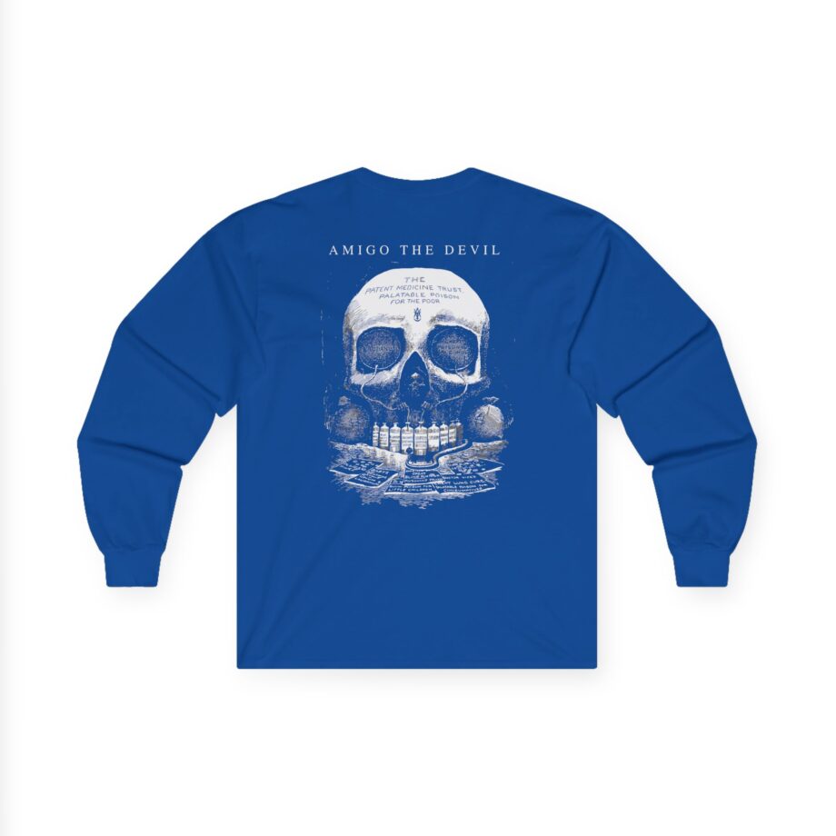 Amigo The Devil Death's Laboratory Unisex Ultra Cotton Long Sleeve Tee