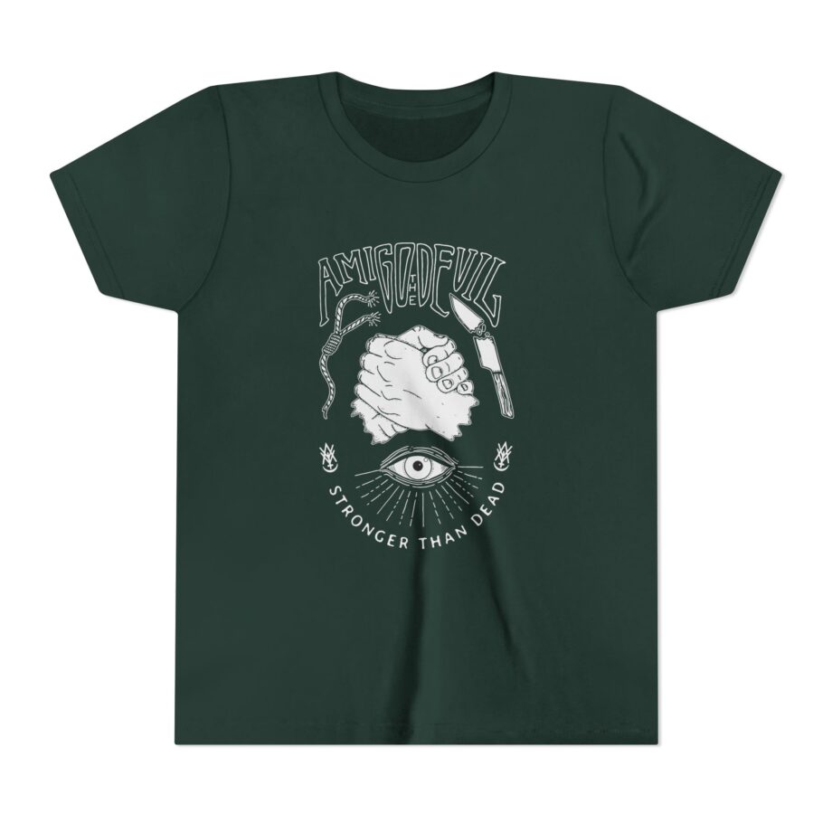 Amigo the Devil Stronger Youth Short Sleeve Tee