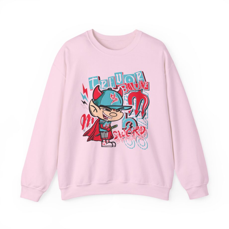 Trevor Bauer Diablo's Cartoon Three-panel Fleece Hoodie