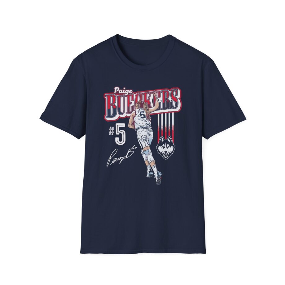 Paige Bueckers Paige Bueckers Comic Unisex Softstyle T-shirt