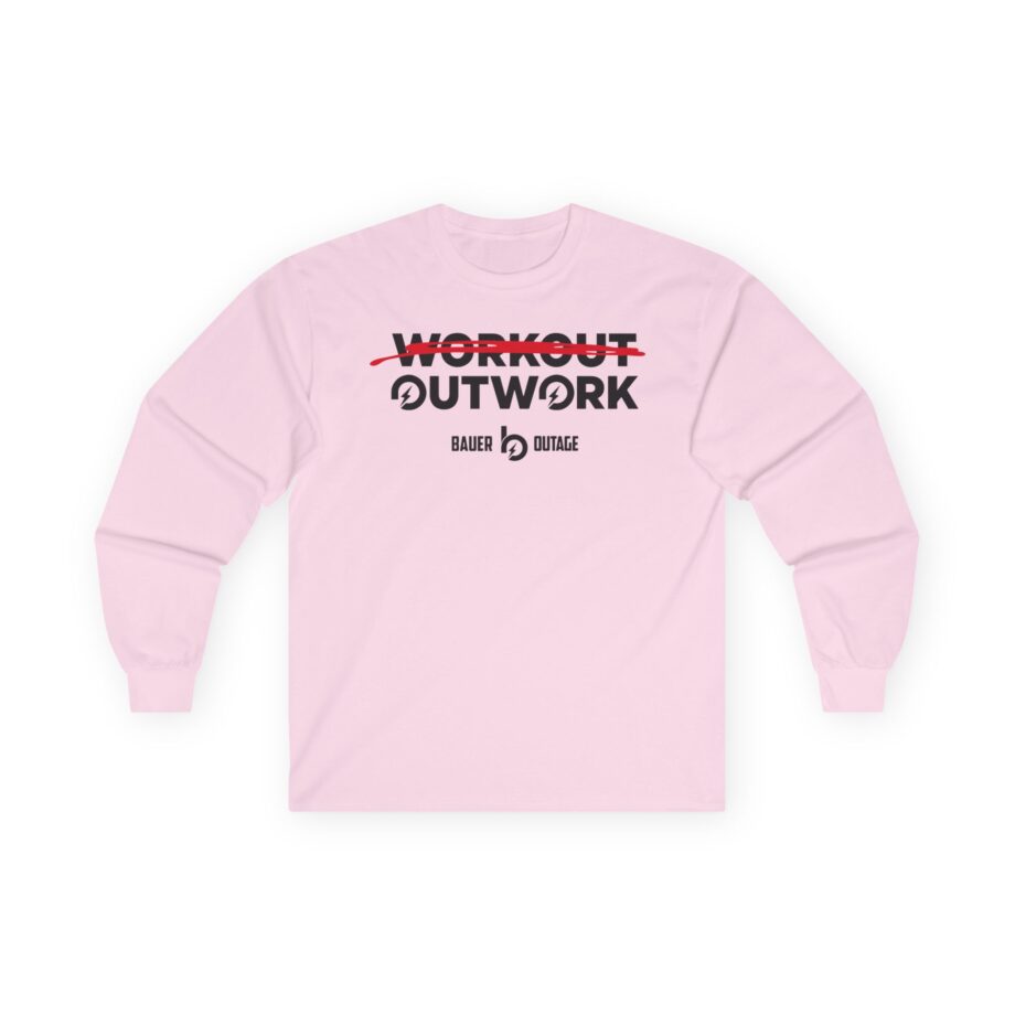 Trevor Bauer Outwork Workout Unisex Ultra Cotton Long Sleeve Tee