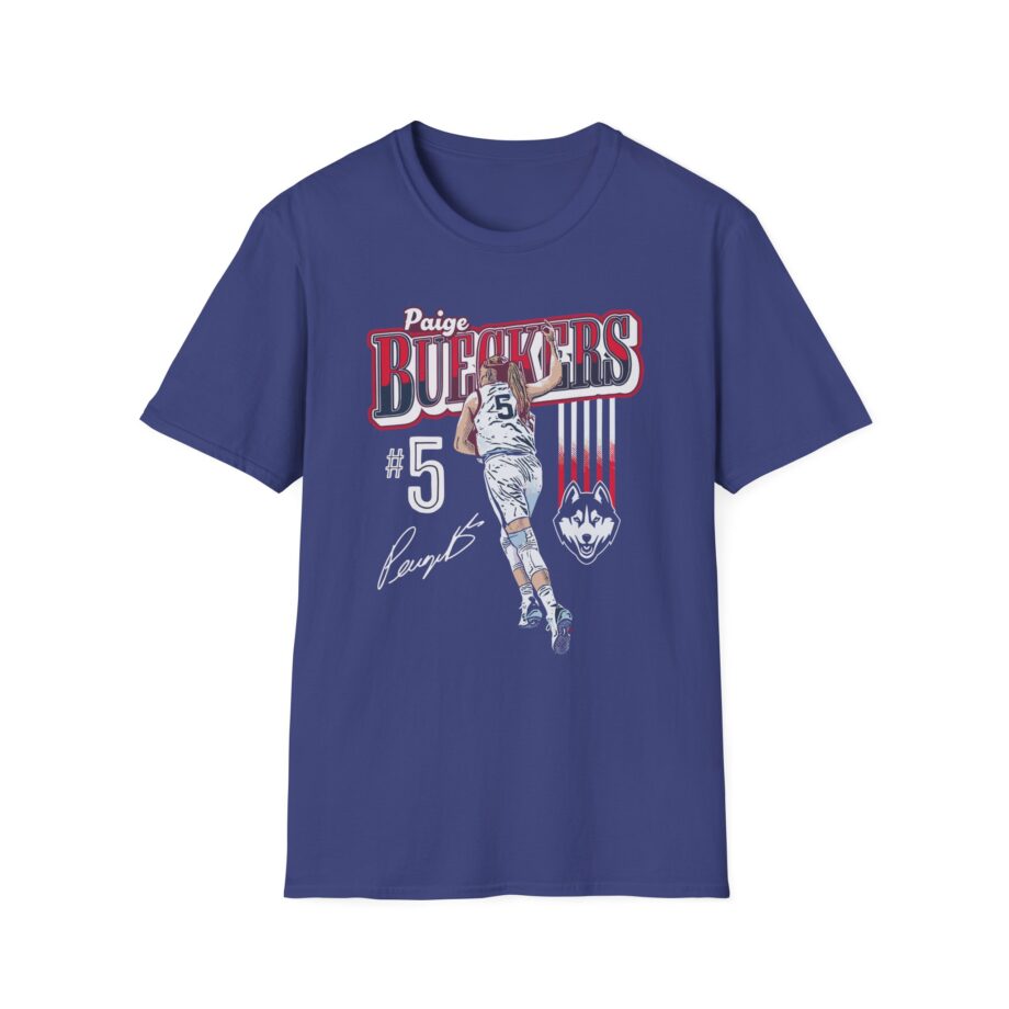 Paige Bueckers Paige Bueckers Comic Unisex Softstyle T-shirt