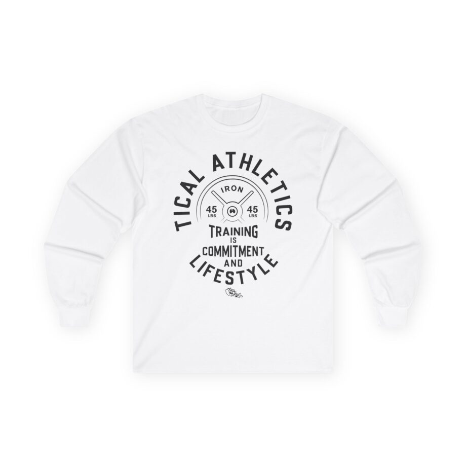Method Man Training is Commitment and Lifestyle Tical Athletic Unisex Ultra Cotton Long Sleeve Tee