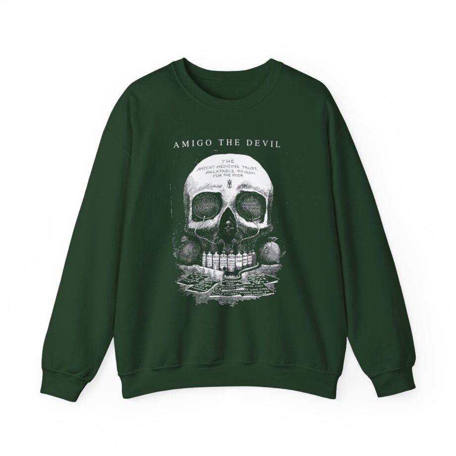 Amigo the Devil Death Lab Unisex Heavy Blend Crewneck Sweatshirt