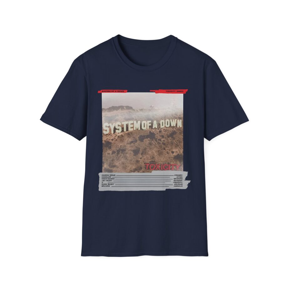 System of a Down Mixing Board Unisex Softstyle T-Shirt