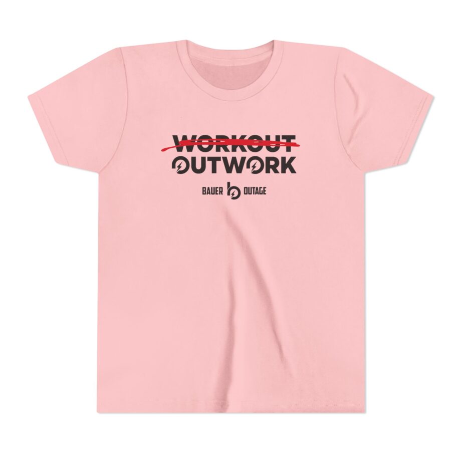 Trevor Bauer Outwork Workout Youth Short Sleeve Tee