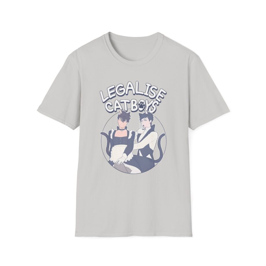 Dan and Phil Legalise Catboys Unisex Softstyle T-Shirt