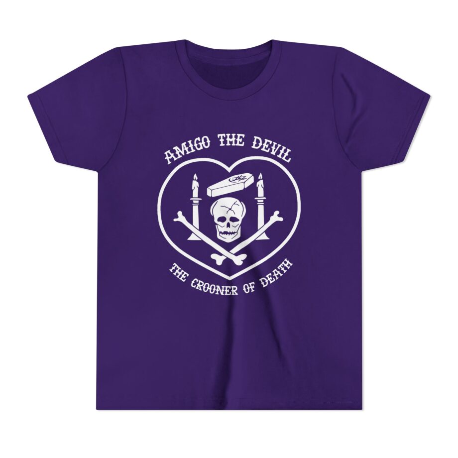 Amigo the Devil Crooner of Death Youth Short Sleeve Tee