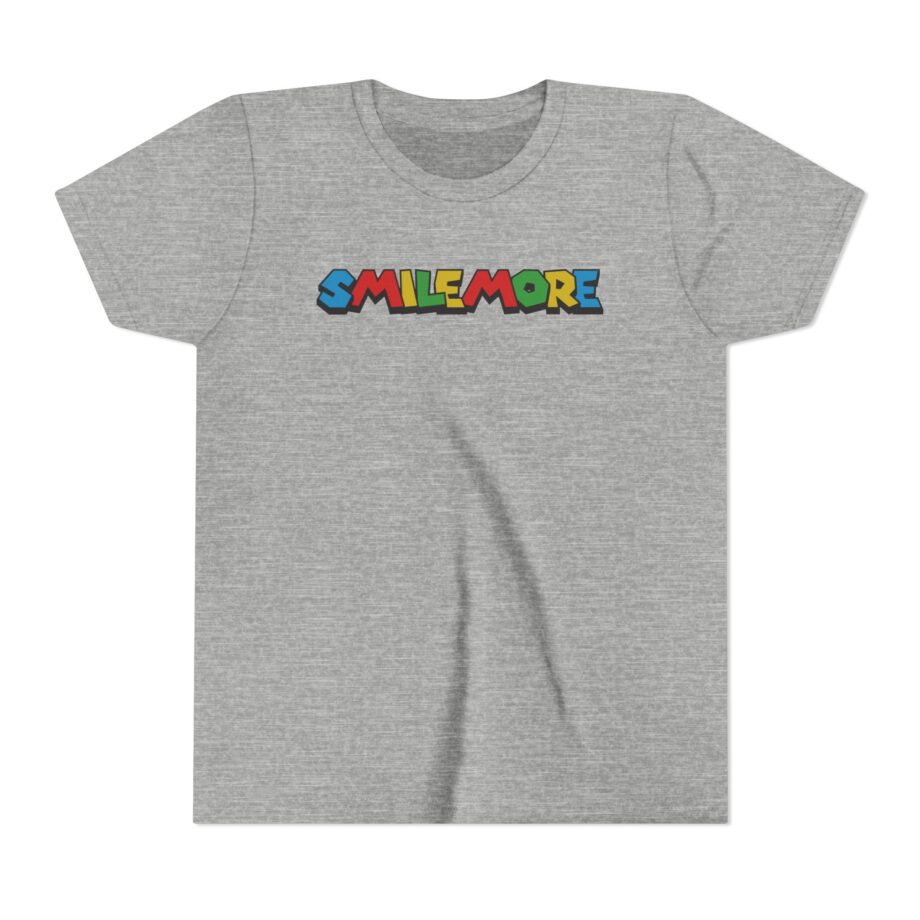 Roman Atwood Colorful Smile More Youth Short Sleeve Tee