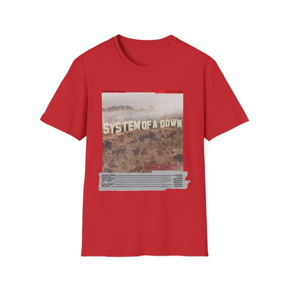 System of a Down Mixing Board Unisex Softstyle T-Shirt