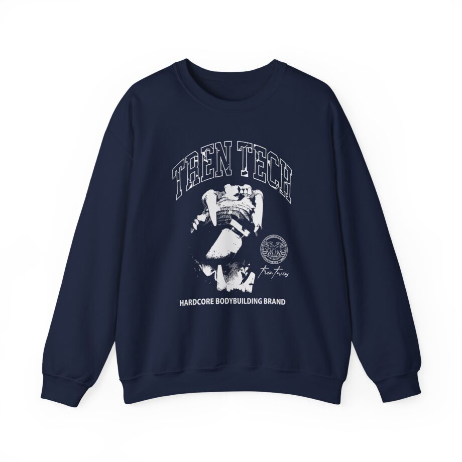 Tren Tech Hardcore Bodybuilding Brand Unisex Heavy Blend™ Crewneck Sweatshirt