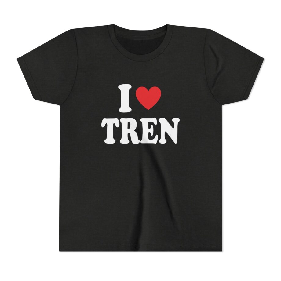 I Love Tren Youth Short Sleeve Tee