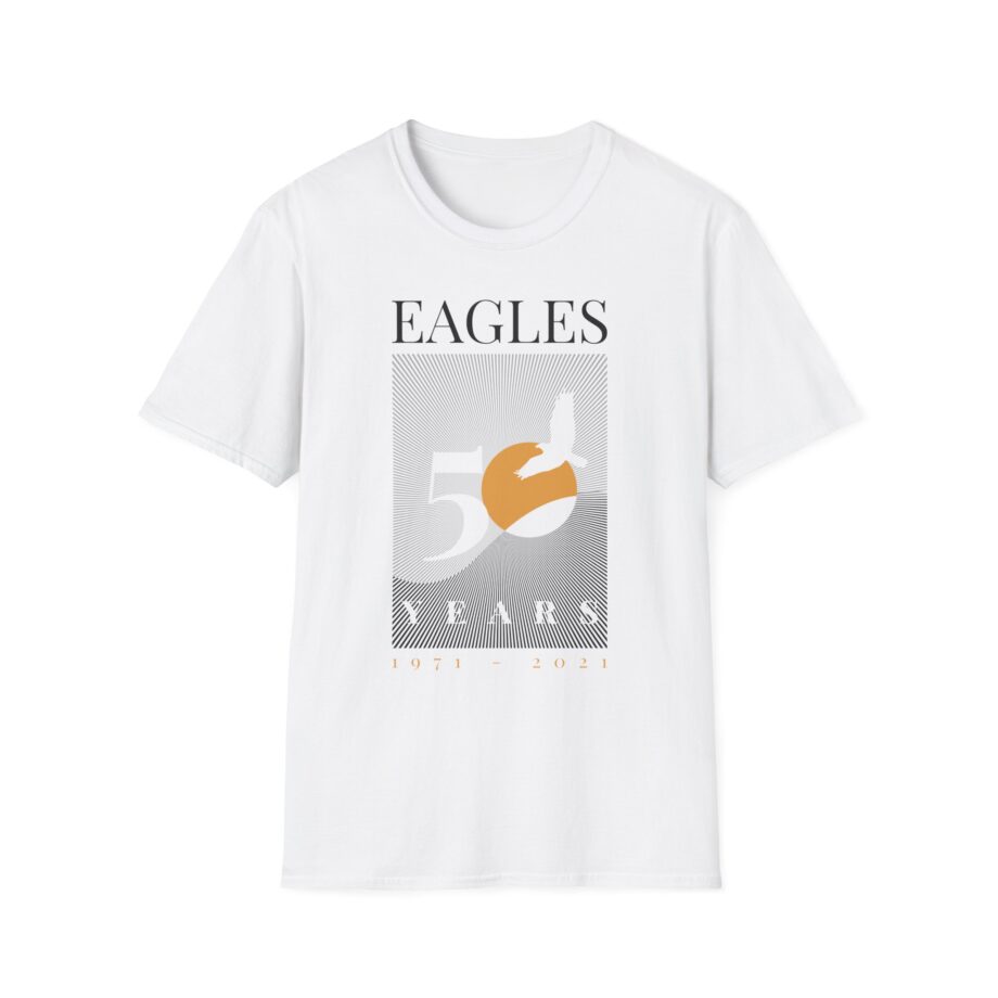 The Eagles 50 Years Sunrise Unisex Softstyle T-Shirt