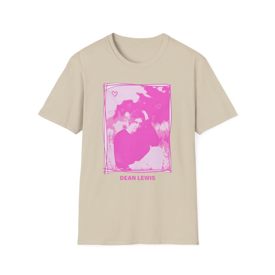 Dean Lewis Pink Photo Unisex Softstyle T-shirt