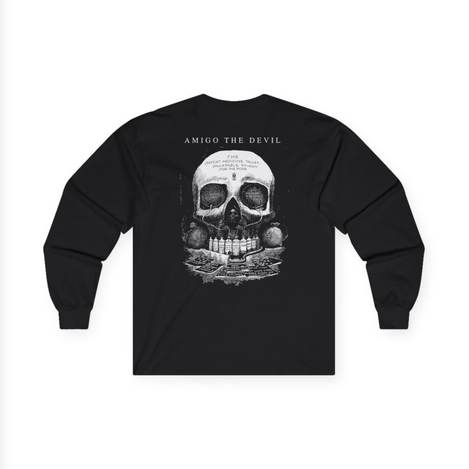 Amigo The Devil Death's Laboratory Unisex Ultra Cotton Long Sleeve Tee