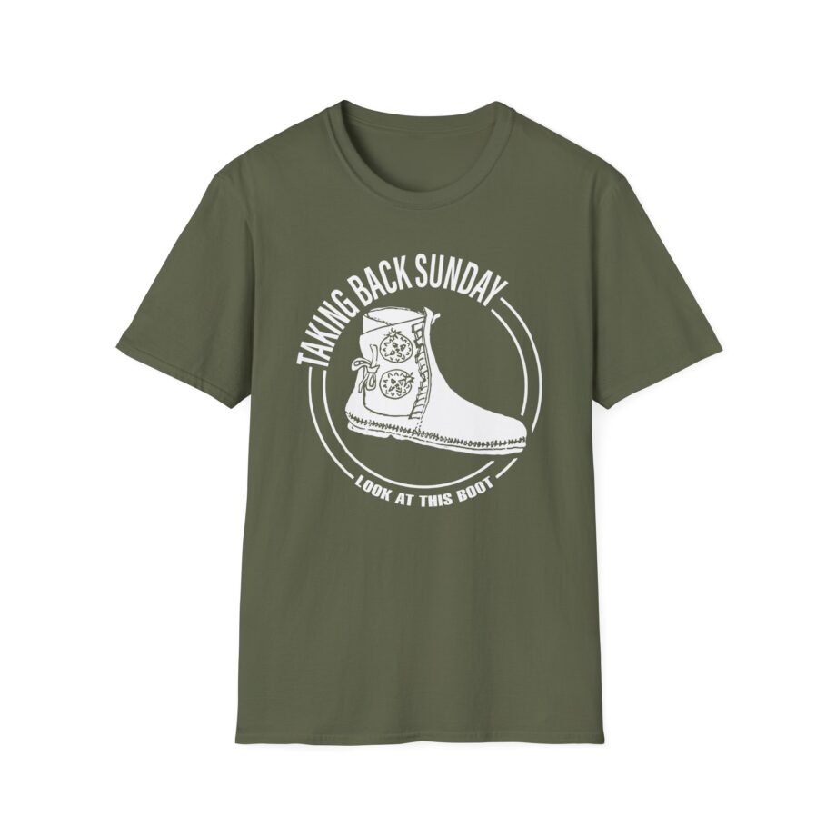 Taking Back Sunday Boot Unisex Softstyle T-shirt