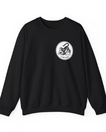 Amigo the Devil Tiger Unisex Heavy Blend Crewneck Sweatshirt