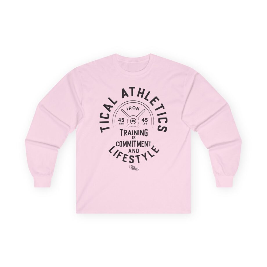 Method Man Training is Commitment and Lifestyle Tical Athletic Unisex Ultra Cotton Long Sleeve Tee