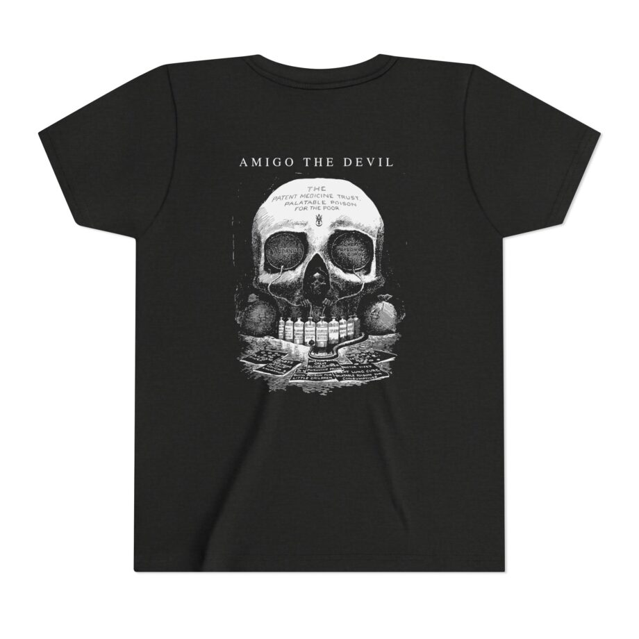 Amigo the Devil Death's Laboratory Youth Short Sleeve Tee